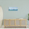 Stupell Industries White Sail Boats Across Coast, 30" x 13" - 2 of 4