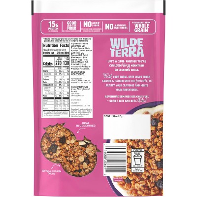 Wilde Terra Blueberry Vanilla Granola - 10oz