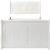 Donco Kids Sleigh Twin White Bed With Dual Underbed Drawers - 2 of 4