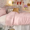 Bedsure | 2/3 Pcs Comforter Set Solid Cationic Dyeing Soft & Cozy Bedding Set - 2 of 4
