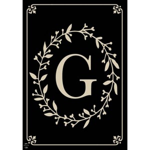 Briarwood Lane Everyday Garden Flag 12x18 For Outdoor Briarwood Lane Classic Monogram Letter G Garden Flag Flags For Outside - 1 of 4