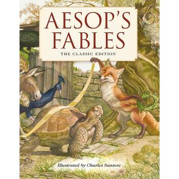 Aesop's Fables Hardcover - (Charles Santore Children's Classics)
