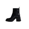 Women's Wo's Leather With Gold Buckle Ankle Boots - CHINESE LAUNDRY - 4 of 4