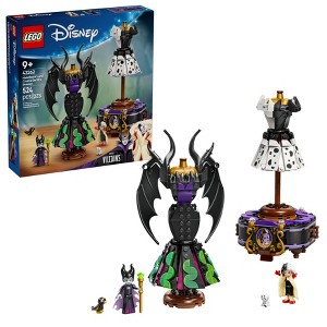 LEGO Disney Villains Maleficent's and Cruella De Vil's Dresses 43262 - 1 of 4