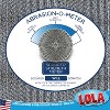 Steel Wool Wire Mesh Scouring Pad, 4" Jumbo, Galvanized Steel, Heavy Duty Cleaning, Abrasive Scrubber, for Pots, Pans, Ovens, Grills - 12 Pack - 4 of 4