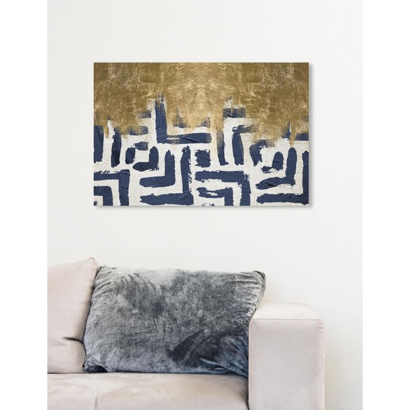 16&#34; x 24&#34; I Want Gold Abstract Unframed Canvas Wall Art in Gold - Oliver Gal, 6 of 9