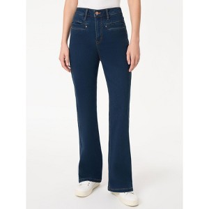 Jones New York Plus Size Lexington High Rise Flare Jeans - 14W - 1 of 3