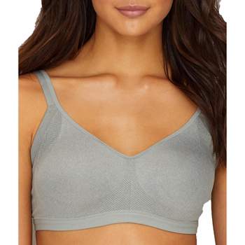 Buy Warner's Women's Easy Does It® Underarm-smoothing With Seamless Stretch  Wireless Lightly Lined Comfort Bra Rm3911a, Grey Heather, XX-Large at