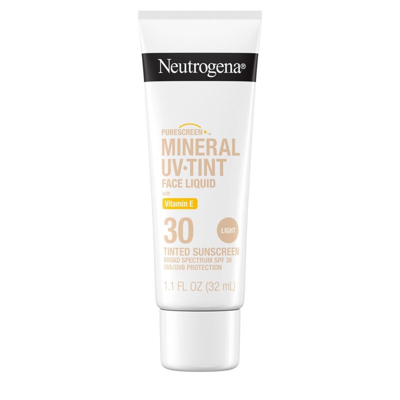 Neutrogena Mineral UV Tint Face Liquid Light Sunscreen - SPF 30 - 1.1oz, 4 of 8