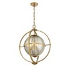 Savoy House Pearl 3 - Light Pendant in  Warm Brass - 2 of 4