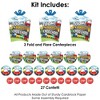 Big Dot of Happiness Cars, Trains, and Airplanes - Transportation Birthday Party Decor and Confetti - Terrific Table Centerpiece Kit - Set of 30 - 3 of 4