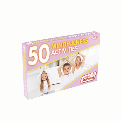 Junior Learning 50 Mindfulness Activity Cards for Kids Ages 3+