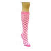 Compact Checker Patterned Knee High Socks from the Sock Panda (Women's Sizes, Adult Medium) - 3 of 4
