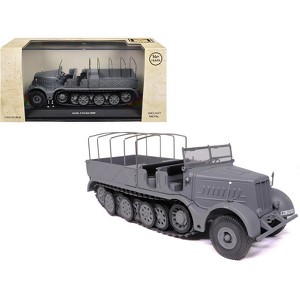 Sd.Kfz. 9 18-Ton FAMO AFV Gray "German Army" 1/43 Diecast Model by Militaria Die Cast - 1 of 4