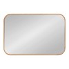 23" x 35" Nordlund Framed Decorative Wall Mirror Natural - Kate & Laurel All Things Decor - 2 of 4