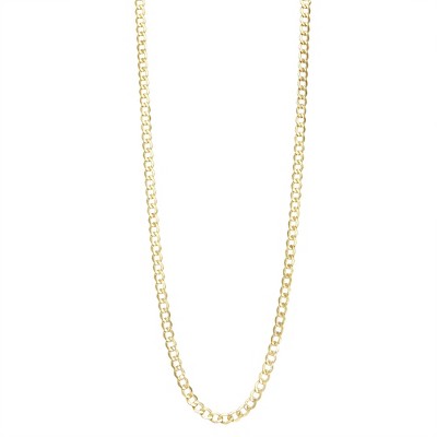 Giorgio Di Vicenza 10K Gold 4.4mm Curb Chain Necklace