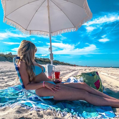 Beach hot Table, Artistic Hand Made Bamboo Beach Table