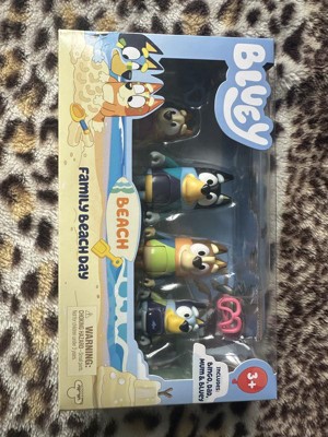 Bluey Figure & Accessory Beach Multipack : Target