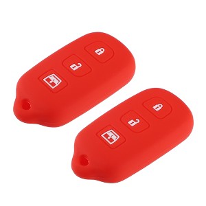 Unique Bargains 4-Button Car Key Fob Case Compatible for Toyota 4Runner 1999-2009 2 Pcs - 1 of 4