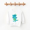 The Juniper Shop Blue Dragon Toddler Graphic Sweatshirt - 2 of 2