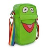 Women's Crossbody Wallet - The Muppets Kermit the Frog Face Greens - 2 of 4