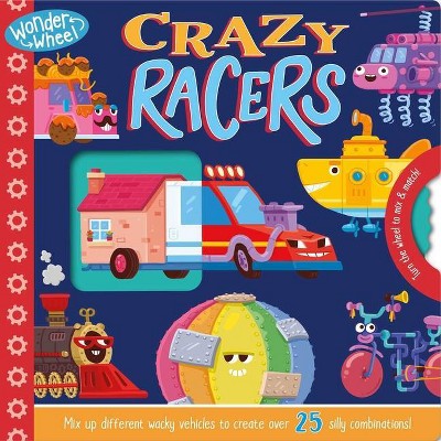 Wonder Wheel Crazy Racers - by  Igoobooks (Board Book)