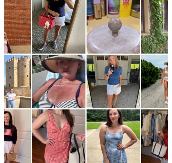 Collage of people showing off their #TargetStyle