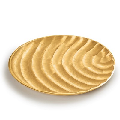 Savanna Gold Decorative Tray 12"