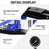 12 Ton Hydraulic Press, Adjustable H-Frame Garage Floor Shop Bearing Press, Adjustable Working Table Height - 4 of 4