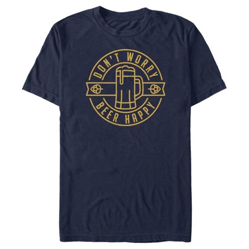 Men's Lost Gods Don't Worry Beer Happy T-Shirt - image 1 of 4