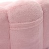 KTMBDW Bean Bag Sofa for Adult Shell-Shaped Bean Bag Chairs with Arms Furry Beanbag Chair with Foam Filler Stuffed for Reading in Bedroom - 4 of 4