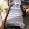 Bedding Set with Cationic Dyeing for Striking Double-Sided Contrast - 2 of 4