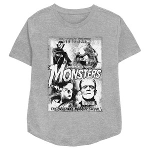 Women's Universal Monsters Original Monster Flicks T-Shirt - 1 of 3