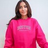 Simply Sage Market Women's Graphic Sweatshirt Embroidered Boston Massachusetts - 2 of 3