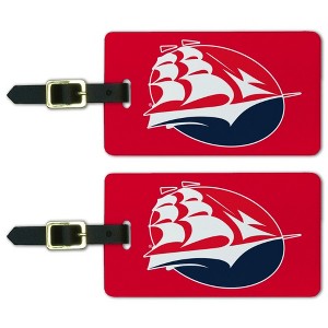 Shippensburg University Primary Logo Luggage ID Tags Suitcase CarryOn Cards  Set of 2 - 1 of 4