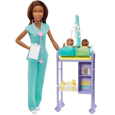 dr barbie with babies