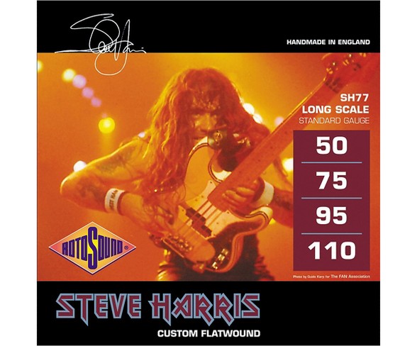 Rotosound SH77 Steve Harris Signature Flat Wound Bass Strings
