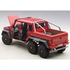 Mercedes G63 AMG 6X6 Red 1/18 Model Car by Autoart - 2 of 4