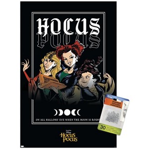 Trends International Disney Hocus Pocus - Moon Unframed Wall Poster Prints - 1 of 4