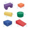 ECR4Kids SoftZone Crawl and Climb Playtime Playset, Building Blocks, 6-Piece - 2 of 4
