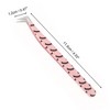 Unique Bargains Unique Bargains Women's Simple Lash Tweezers Pink 1 Pc - 2 of 3