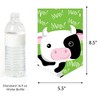 Big Dot of Happiness Farm Animals - Birthday Party Bunting Banner - Barnyard Party Decorations - Happy Birthday - 2 of 4
