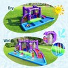 Costway Inflatable Water Slide Castle Kids Bounce House w/ Octopus Style Blower Excluded - 4 of 4