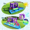 Costway Inflatable Water Slide Castle Kids Bounce House w/ Octopus Style Blower Excluded - image 4 of 4