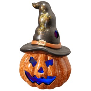 7" Lighted Jack-O-Lantern - National Tree Company - 1 of 4