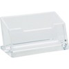 Kantek Acrylic Business Card Holder Capacity 80 Cards Clear AD30 - 3 of 3