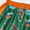Boys' 3pc Jurassic Park Pajama Set - Orange - 4 of 4