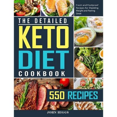 The Detailed Keto Diet Cookbook - by  John Higgs (Hardcover)