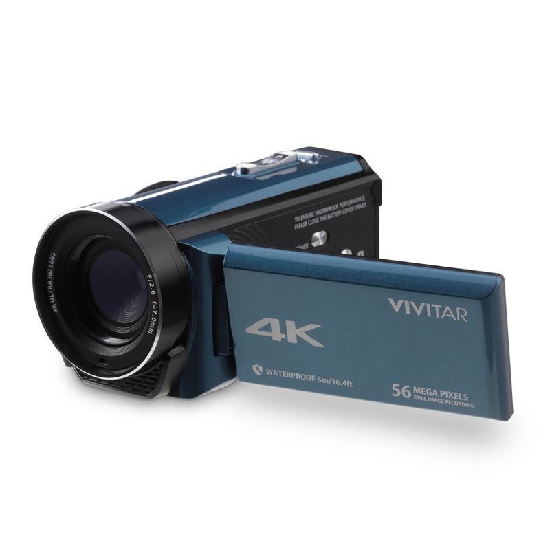 Vivitar 4K Waterproof Camera with 18x Zoom, 1 of 9