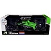 Dallara IndyCar #21 "Risk On International" Ed Carpenter Racing "NTT IndyCar " (2024) 1/18 Die Cast Model Car by Greenlight - 3 of 3